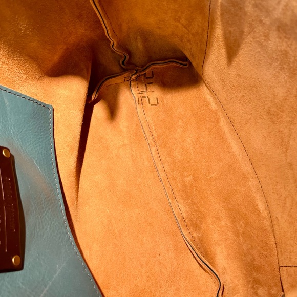 ❌ SOLD ❌ Portland Leather Goods Turquoise Large classic tote, new - Picture 5 of 6